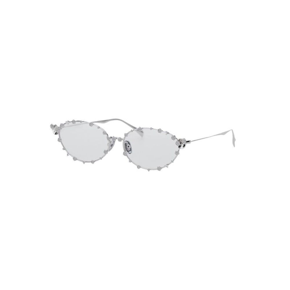 Yvmin Women Sunglasses 'Yvmin' With Silver Metal Floral Decorations For Women